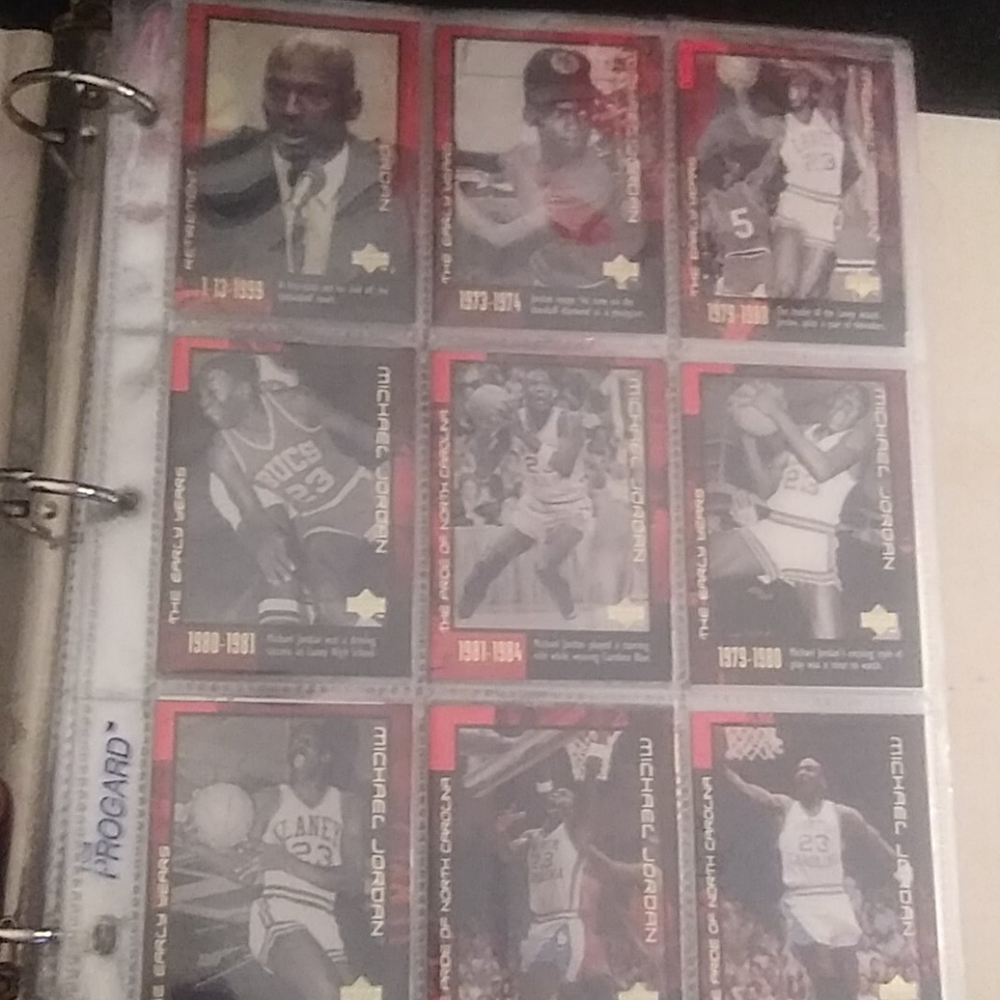 Michael jordan rookie special cards. Kobe iverson
